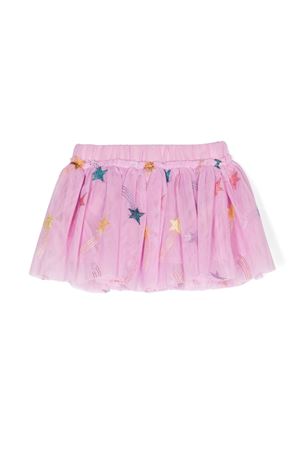 pink cotton skirt STELLA McCARTNEY KIDS | TV7041Z224750ZEM